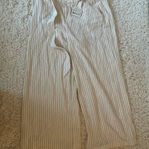 Wide Leg Linen Pants